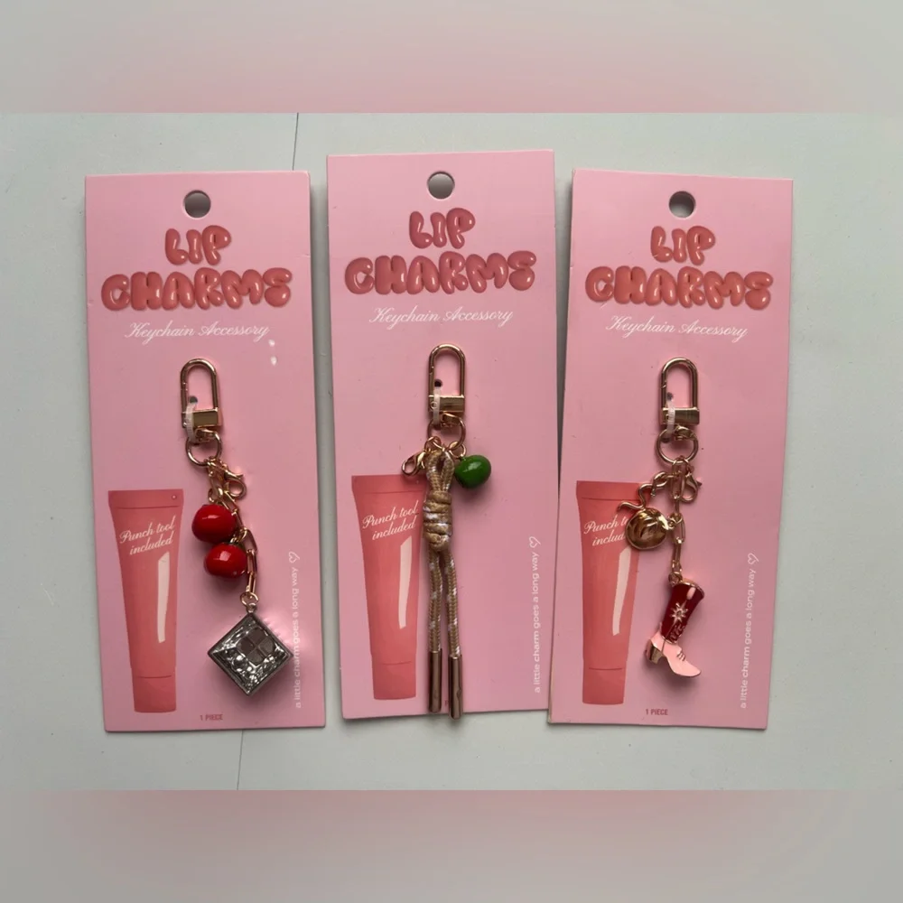 Studio Artifact Lip Charm Keychain Accessory